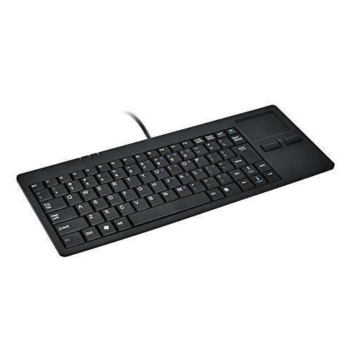 MCSaite Wired Slim Keyboard with Touchpad