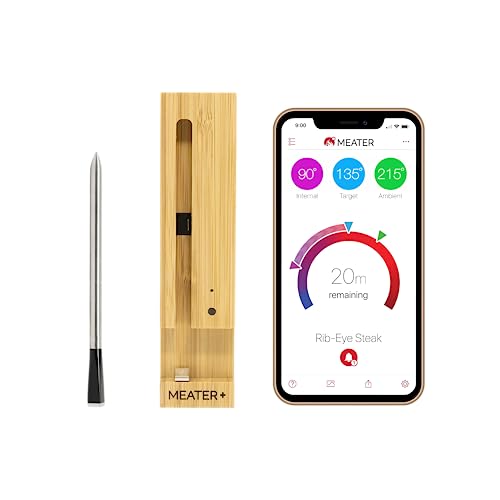  MEATER Block: 4-Probe Premium WiFi Smart Meat Thermometer, for  BBQ, Oven, Grill, Kitchen, Smoker, Rotisserie, iOS & Android App, Apple  Watch, Alexa Compatible