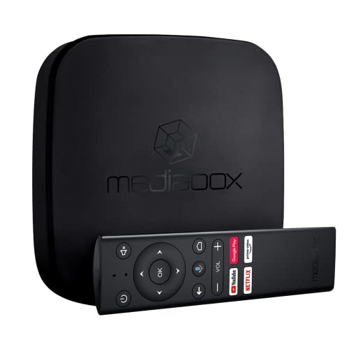 Mediabox - Maverick 4K Netflix & Google Certified Android TV Box