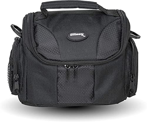 Medium Soft Padded Camera Travel Case/Bag with Adjustable Strap