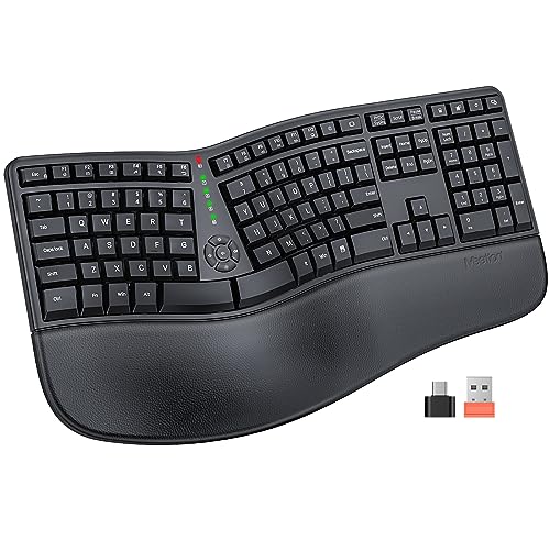 MEETION Split Wireless Ergonomic Keyboard