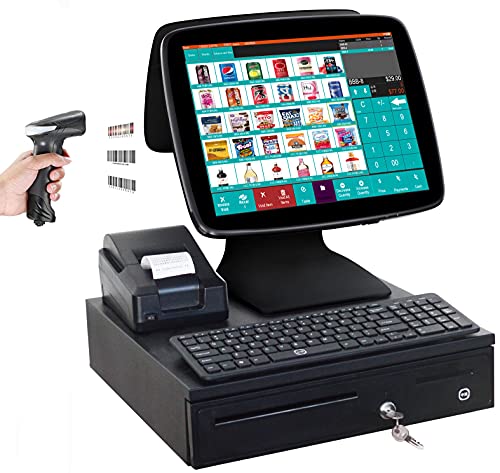 MEETSUN A3D Cash Register POS Terminal Touch Screen System