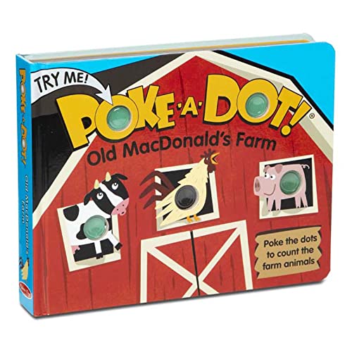 Melissa & Doug Children's Book - Poke-a-Dot: Old MacDonald’s Farm