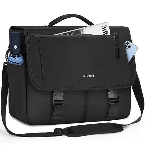 Men's Water Resistant Laptop Messenger Bag