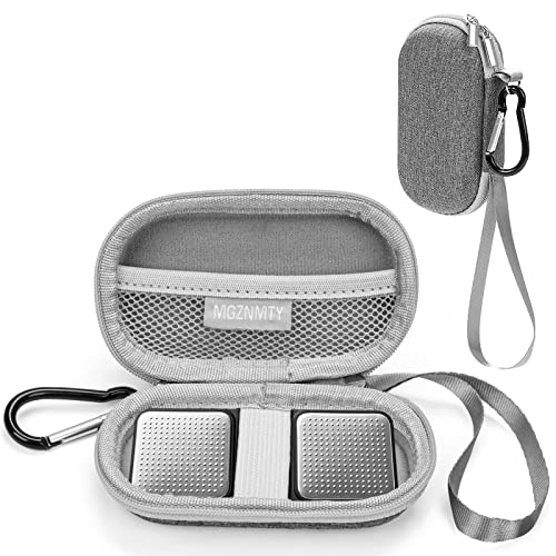 MGZNMTY Portable Hard Travel Case for AliveCor Kardia Mobile Heart Monitor Personal EKG/KardiaMobile 6-Lead Rate Monitoring Devices (Case Only)(Gray)