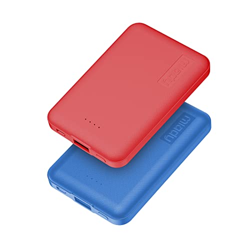 Miady 2-Pack 5000mAh Mini Portable Charger