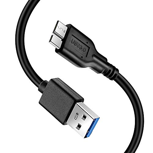 Micro B Cable, USB 3.0 A Male to Micro USB 3.0 Sync Cord