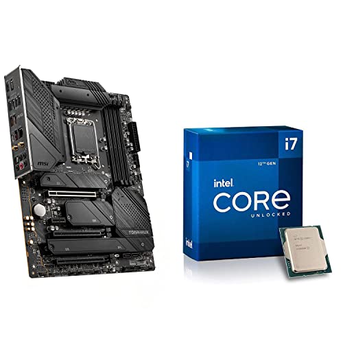 Micro Center Intel Core i7-12700K and MSI MAG Z690 Tomahawk WiFi DDR4 Combo