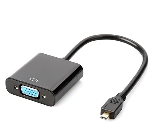 Micro HDMI to VGA Cable Adapter Converter