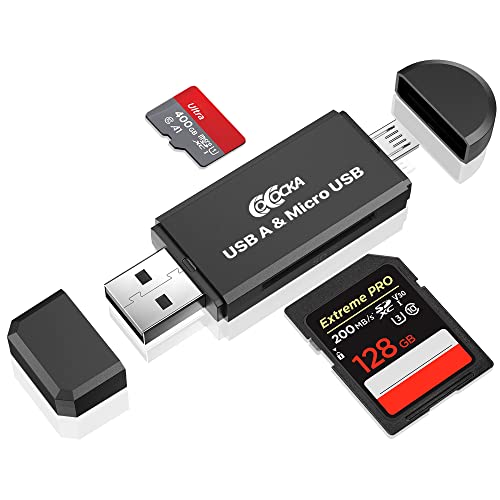 Type C TF Card/Memory Card Reader Adapter with Keychain, Leizhan USB C to  Micro SD SDHC SDXC OTG Reader, Compatible for Mac Windows Lixus Samsung