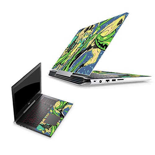 MightySkins Skin Compatible with Dell G5 15" 2018 Gaming Laptop - Alien Battle