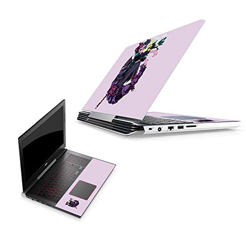 MightySkins Skin Compatible with Dell G5 Gaming Laptop - Dragon Girl | Protective, Durable, and Unique Vinyl Decal wrap Cover | Easy to Apply, Remove, and Change Styles | Made in The USA
