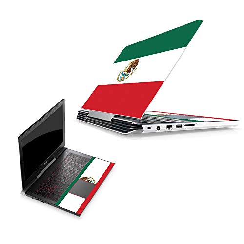 MightySkins Skin for Dell G5 15 Gaming Laptop - Mexican Flag