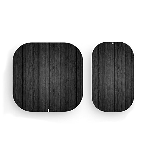 MightySkins Skin for Eero Home WiFi System + 1 Beacon - Black Wood