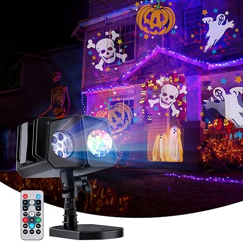 Minetom Projector Lights for Halloween and Christmas
