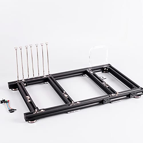 Mini ITX MATX ATX PC Test Bench DIY Open Air Frame Overclock Vertical Case Computer Mount Aluminum Chassis for HTPC Graphics Card/Games/Cooling