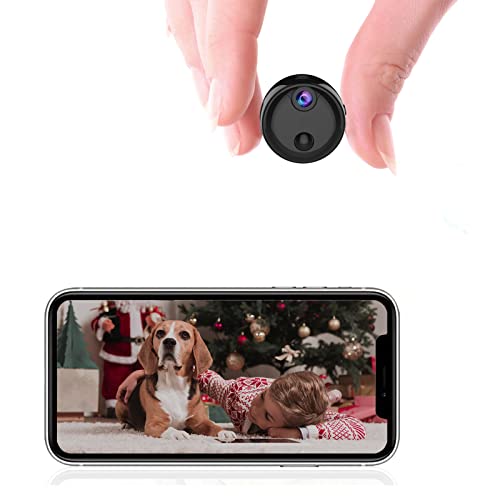Mini Spy Camera 4K Indoor WiFi Wireless Nanny Cam