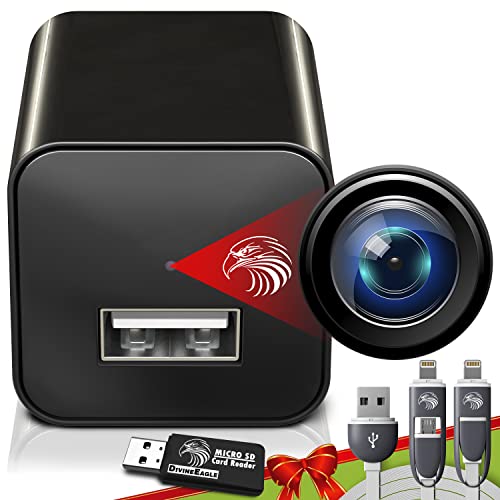 Mini Spy Camera Hidden Camera Charger