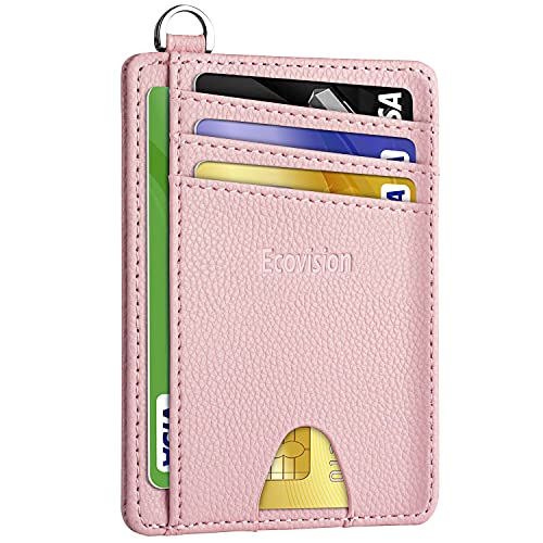 Minimalist RFID Blocking Wallet with Detachable D-Shackle
