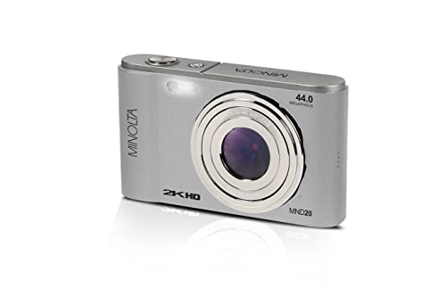 Minolta MND20 44 MP Ultra HD Digital Camera (Silver)