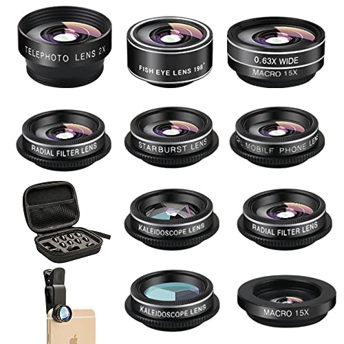 Mocalaca 11-in-1 Phone Camera Lens Kit