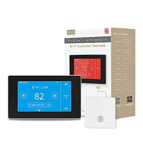 MoesGo WiFi Smart Thermostat with Remote Sensor
