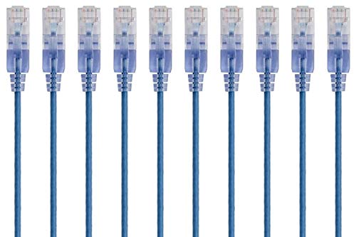 Monoprice Cat6A Ethernet Patch Cable - Space-Saving and High Performing