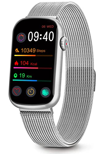 MorePro Fitness Tracker with Heart Rate Monitor, Blood Pressure Watch