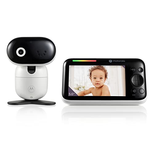 Motorola Baby Monitor PIP1510 Connect - 5" WiFi Video Baby Monitor with Camera, Wall Mount, HD 1080p