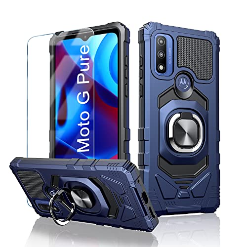 Motorola Moto G Pure Case: Shockproof Protection Phone Cover