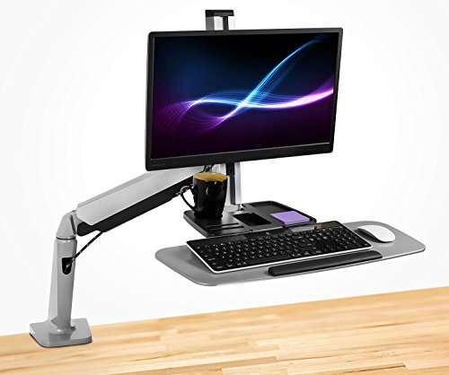 Mount-It! Sit Stand Workstation