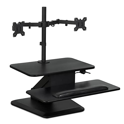 Mount-It! Sit Stand Workstation Standing Desk Converter