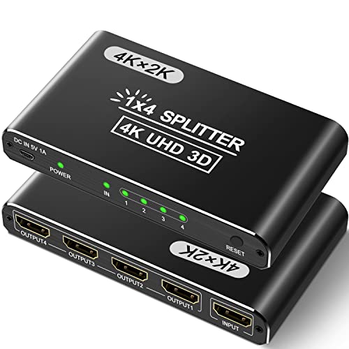 Movcle HDMI Splitter 1 in 4 Out