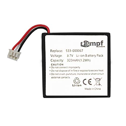MPF Products Battery Replacement for Logitech H800 Wireless Headset