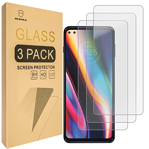 Mr.Shield 3-Pack Tempered Glass Screen Protector for Moto G 5G Plus