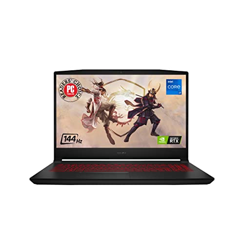 MSI Katana GF66 15.6" 144Hz FHD Gaming Laptop