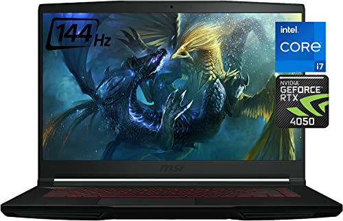MSI Thin GF63 15.6" 144Hz Gaming Laptop Newest