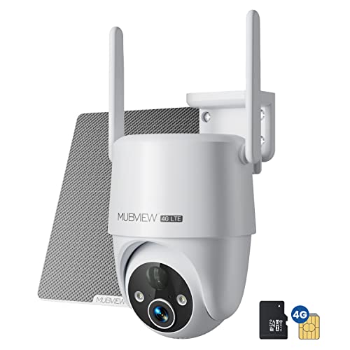 MUBVIEW 4G LTE Cellular Security Camera