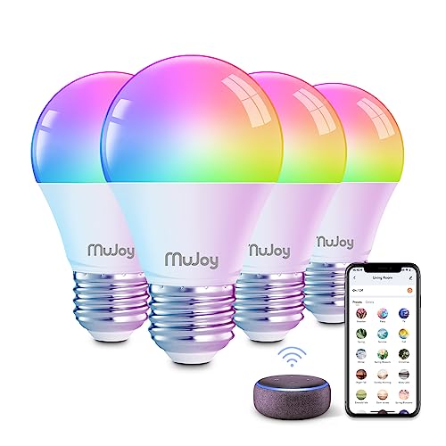 mujoy Smart Light Bulbs: Color-Changing LED Bulbs for Smart Homes