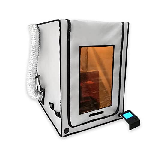 Multifunctional 3D Printer Enclosure with Fume Extractor and Eye Protective Shield