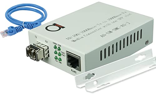 Multimode LC Fiber Media Converter