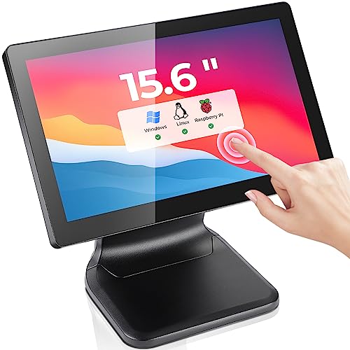 MUNBYN 15.6-inch POS Touchscreen Monitor