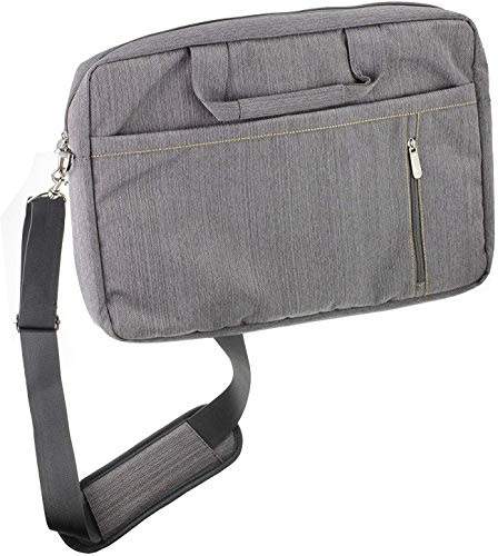 Navitech Grey Sleek Laptop Bag