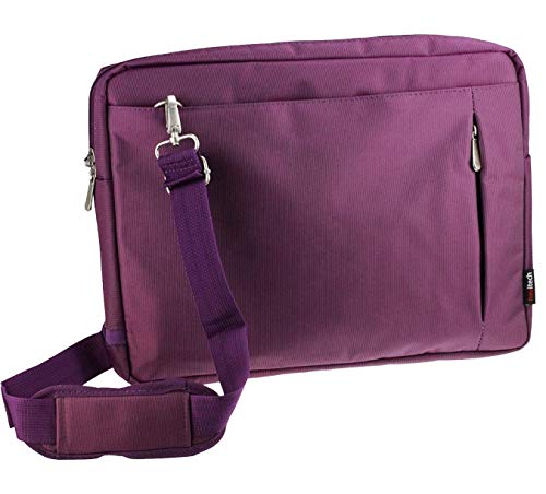 Navitech Purple Premium Messenger/Carry Bag