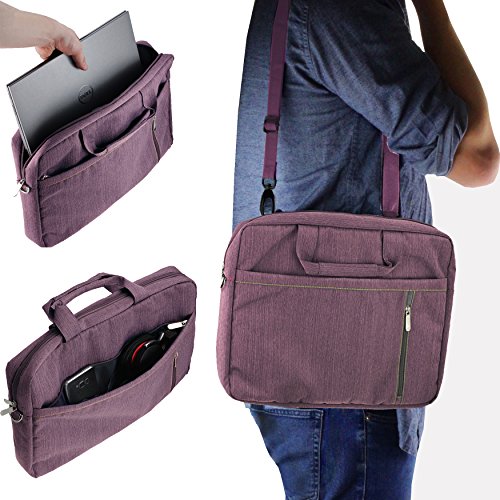 Navitech Purple Shock Absorbent Carry Bag for ASUS TUF Thin & Light Gaming Laptop