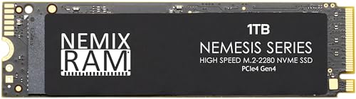 NEMIX RAM Nemesis Series 1TB M.2 SSD for Dell G16 Gaming Laptop