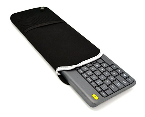 Neoprene Dust-Proof Cover for Logitech Wireless Touch Keyboard K400/K400 Plus