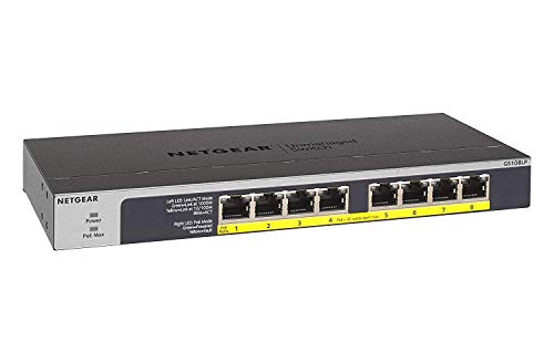 NETGEAR 8-Port Gigabit Ethernet PoE Switch