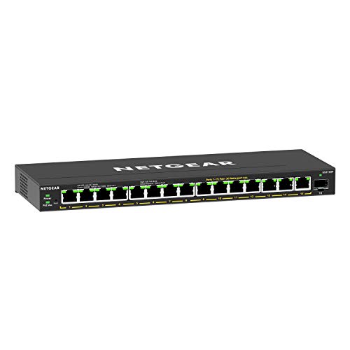 NETGEAR GS316EP 16-Port PoE Gigabit Ethernet Plus Switch