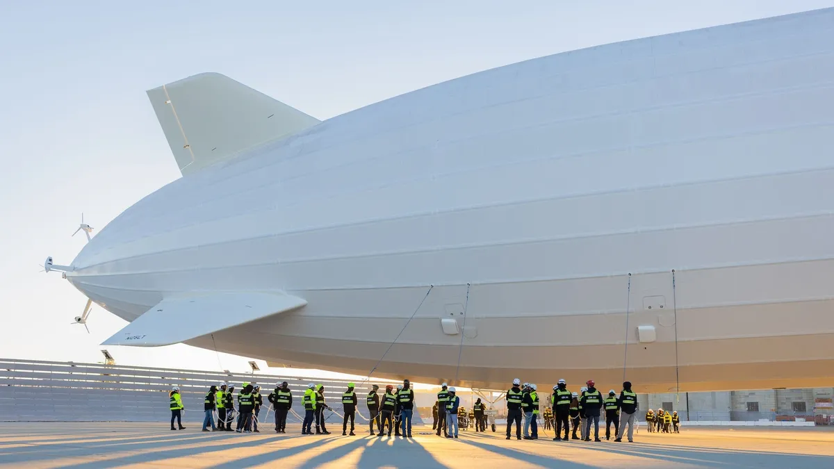 New Electric Airship Unveiled In Silicon Valley: A Game-Changer In Drone Technology